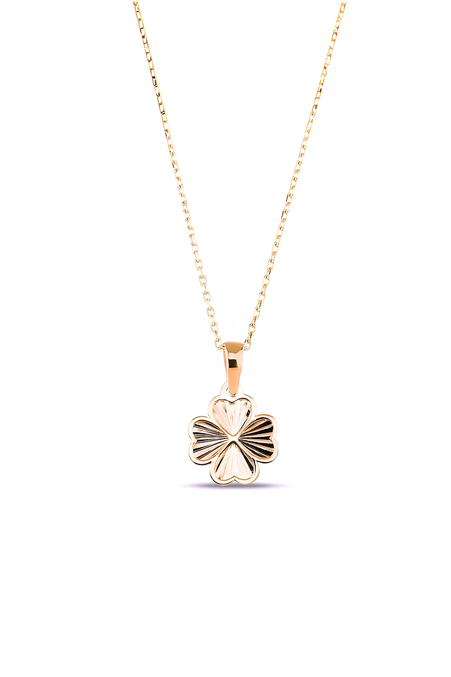 Gold Clover Necklace