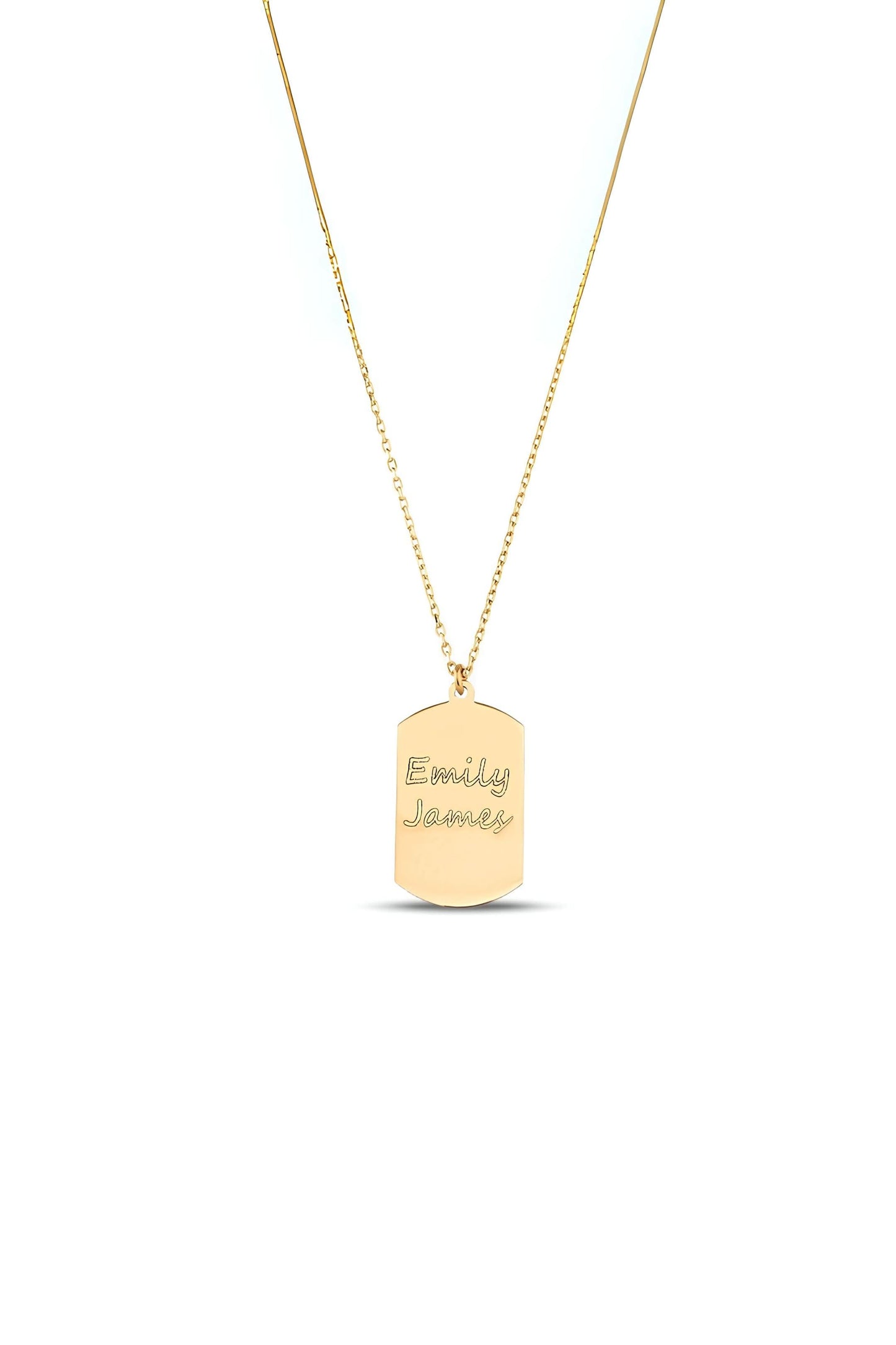 Name Plate Necklace