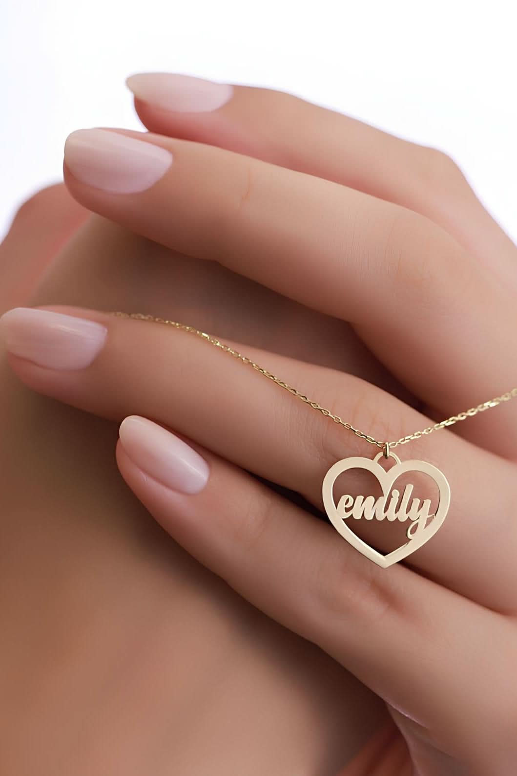 Heart Name Necklace