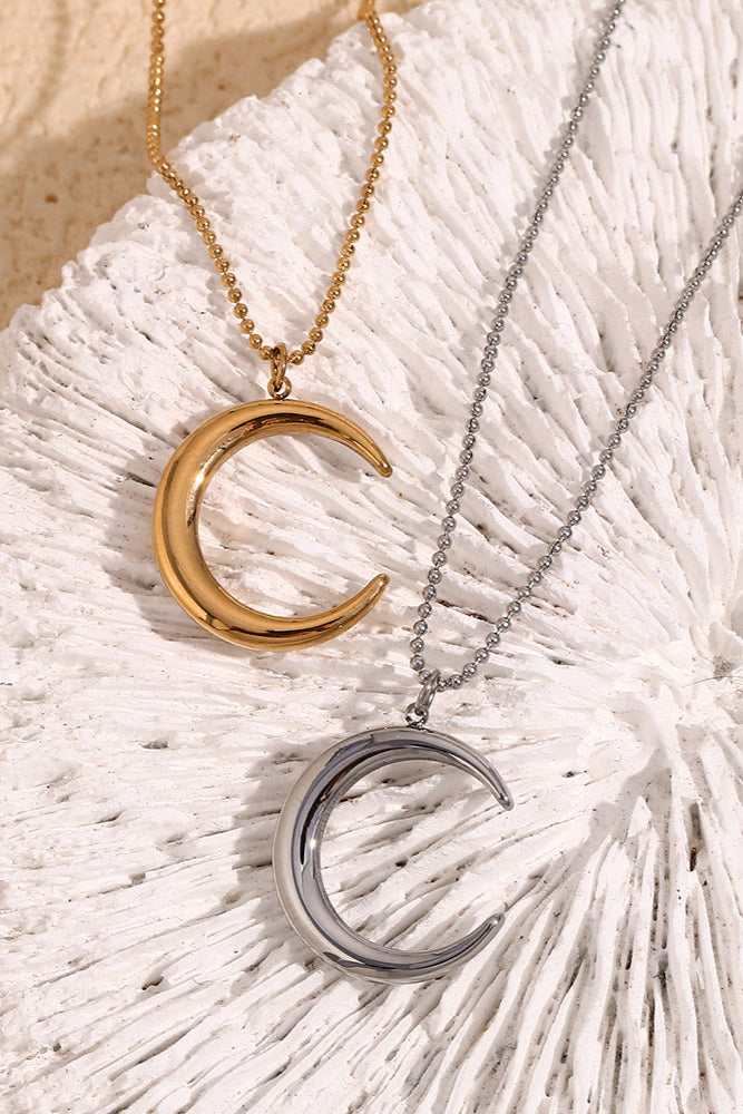 Moon Pendant Necklace