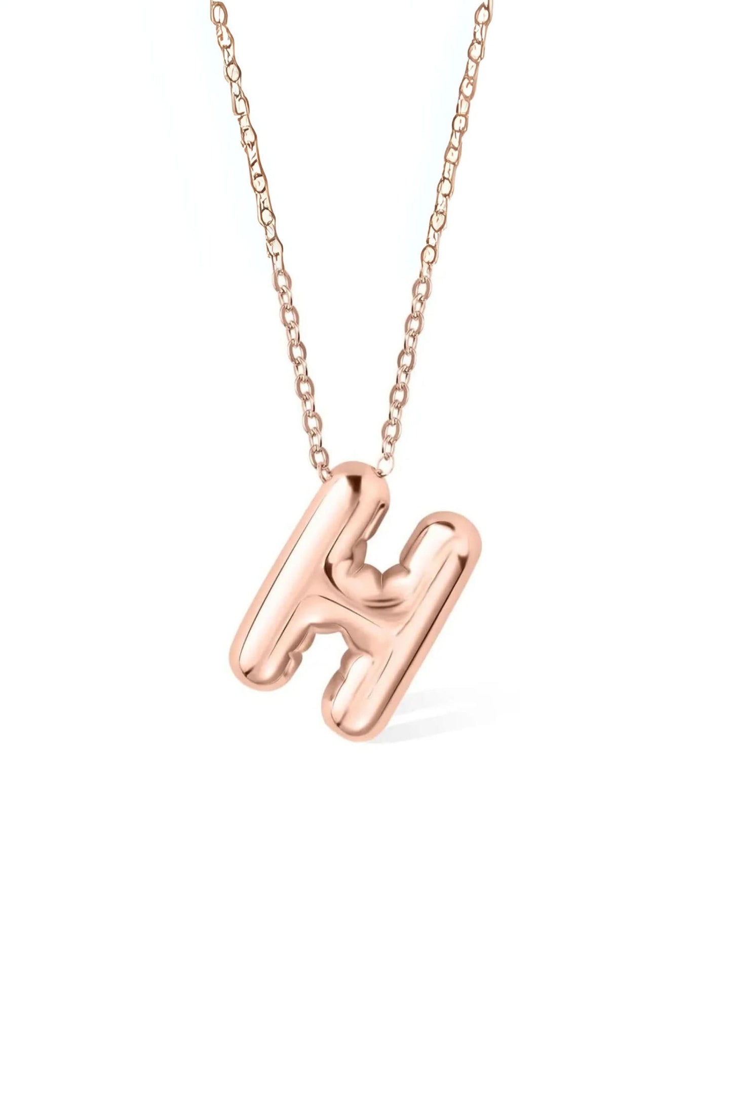 Balloon Initial Necklace