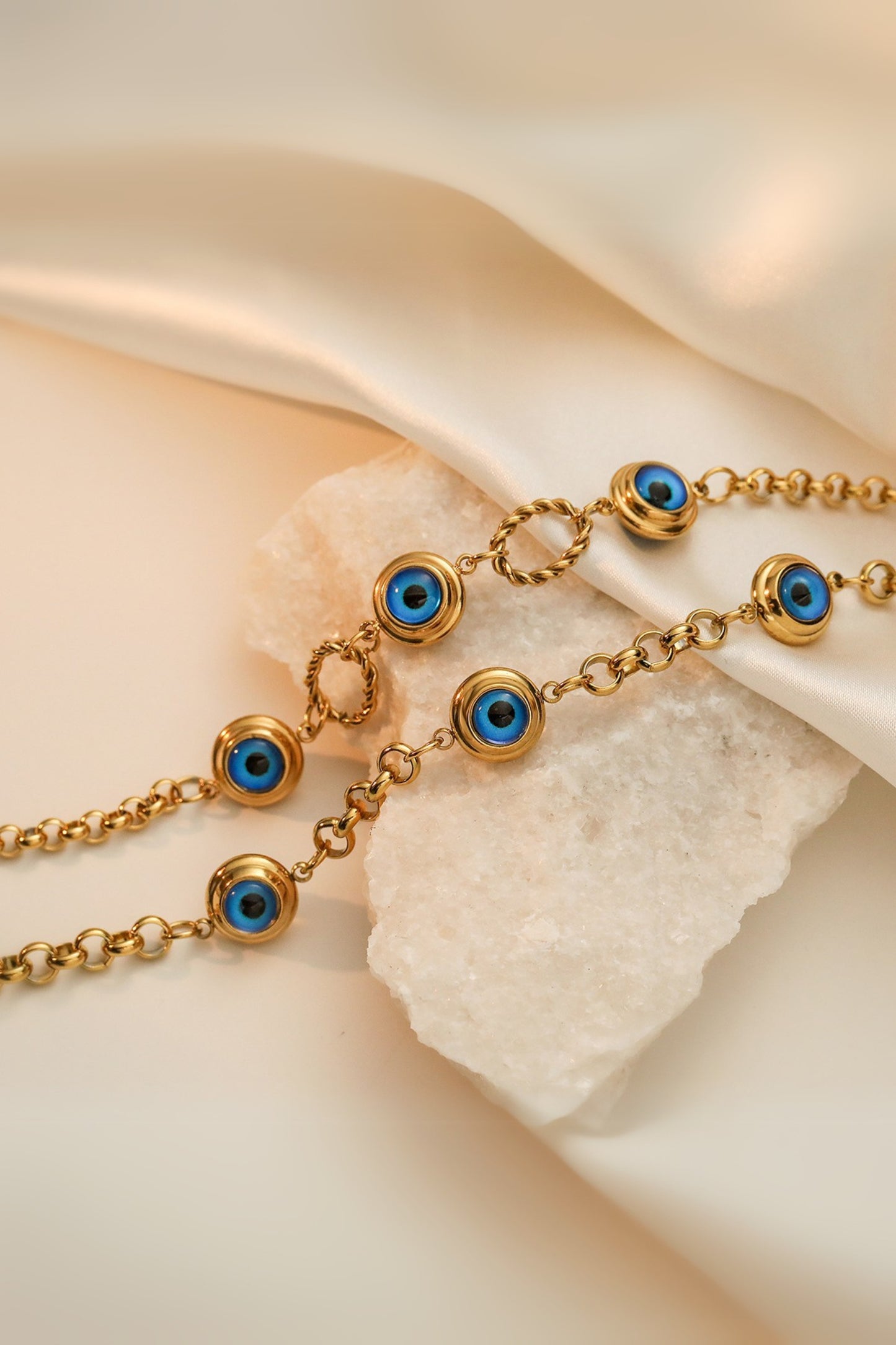 3-ring All-Seeing Eye bracelet
