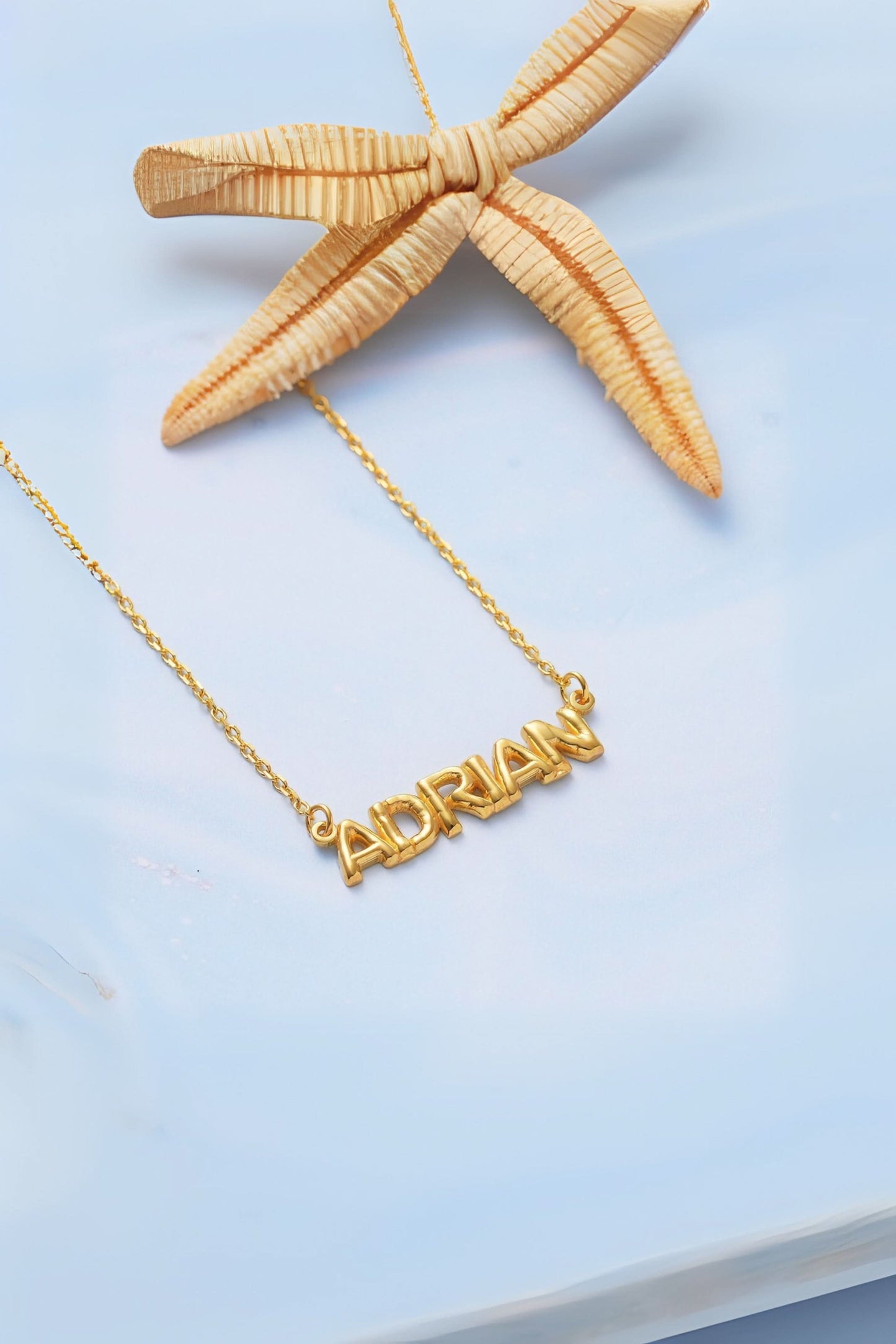 Balloon Name Necklace