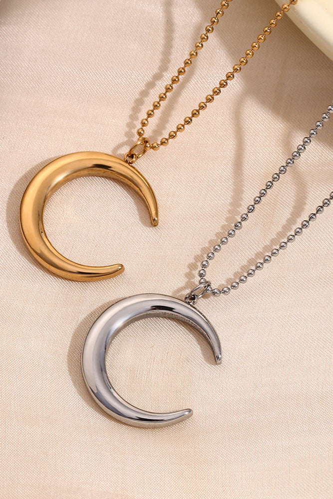 Moon Pendant Necklace