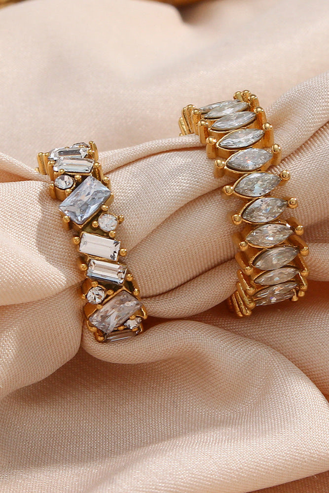 Round Marquise Diamond Ring