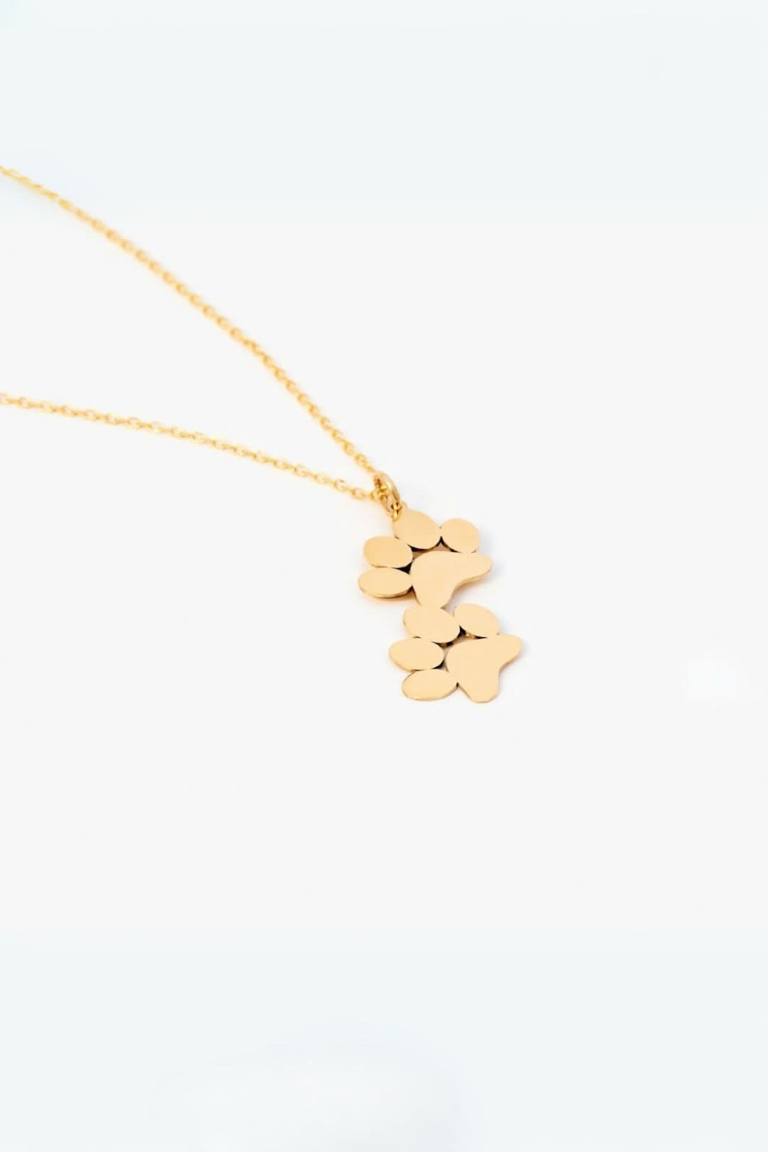 Paw Print Necklace