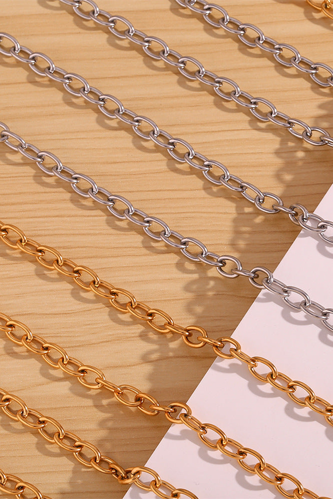 7.2mm Oval buckle Bracelet