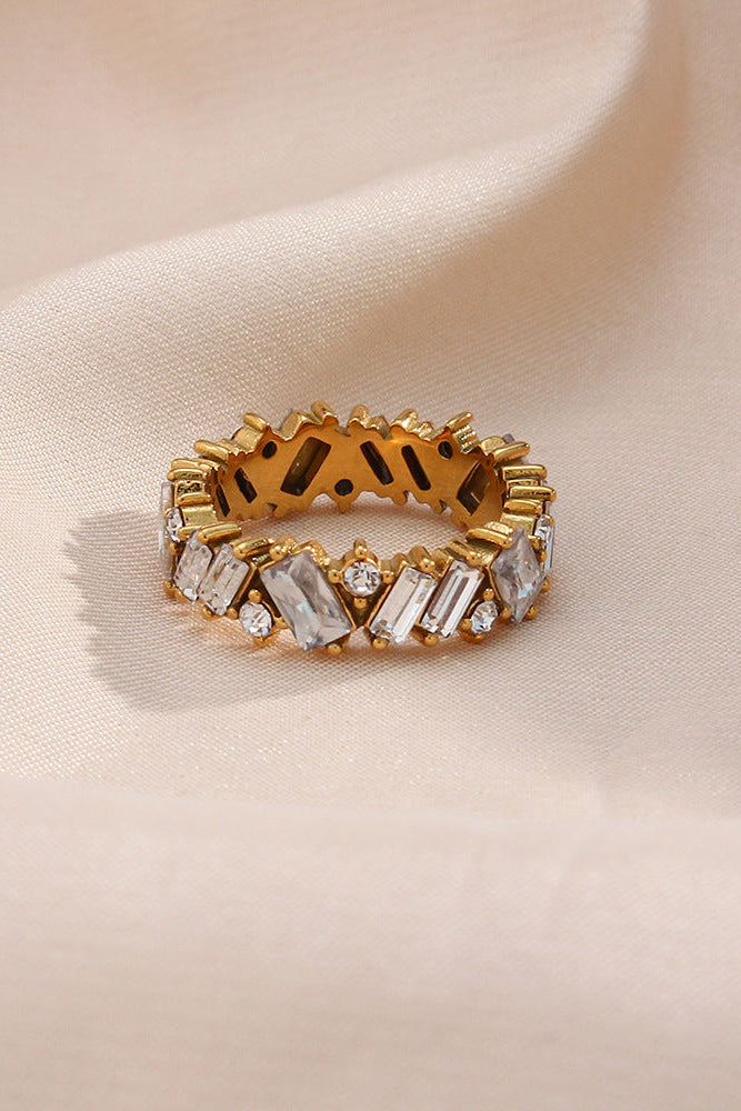 Round Marquise Diamond Ring