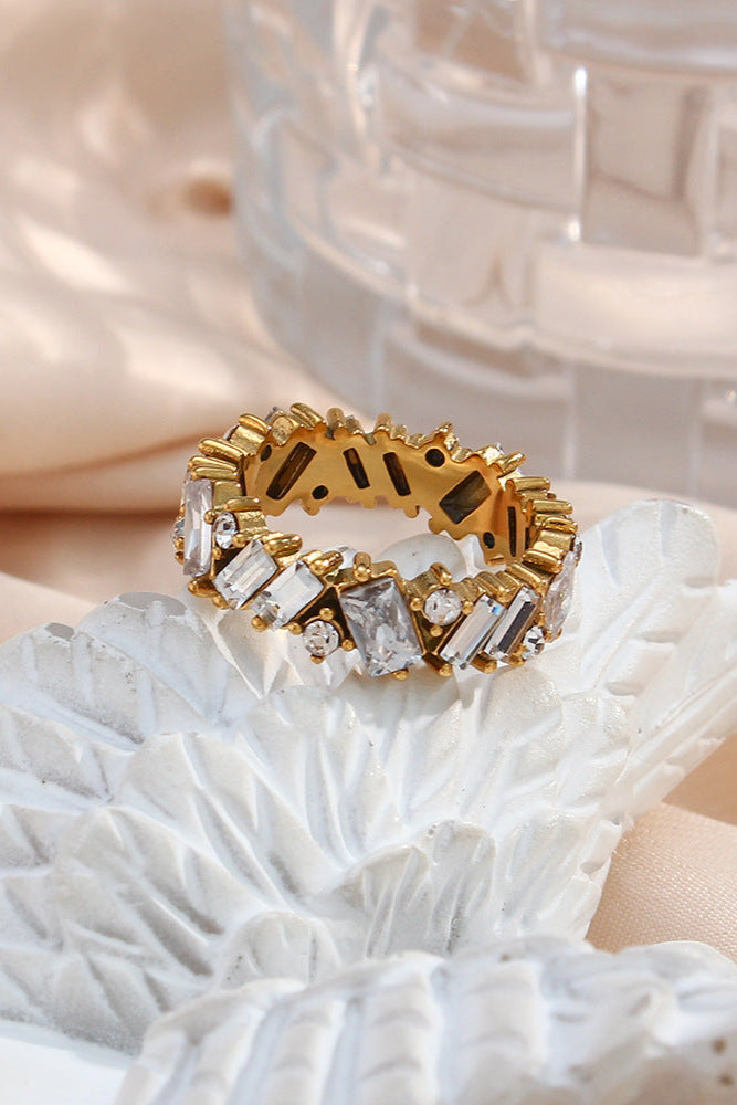Round Marquise Diamond Ring
