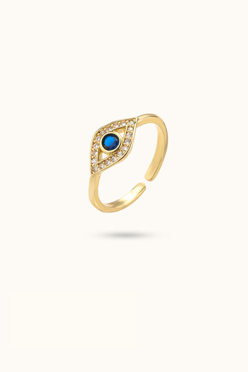 All Seeing Eye Ring Sapphire