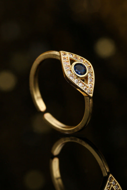 All Seeing Eye Ring Sapphire