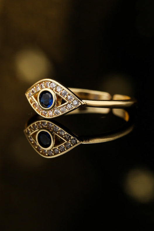 All Seeing Eye Ring Sapphire