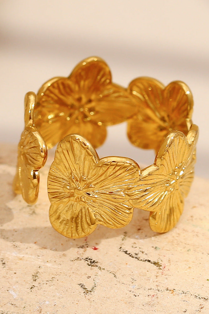 Azalea Flower Open Ring