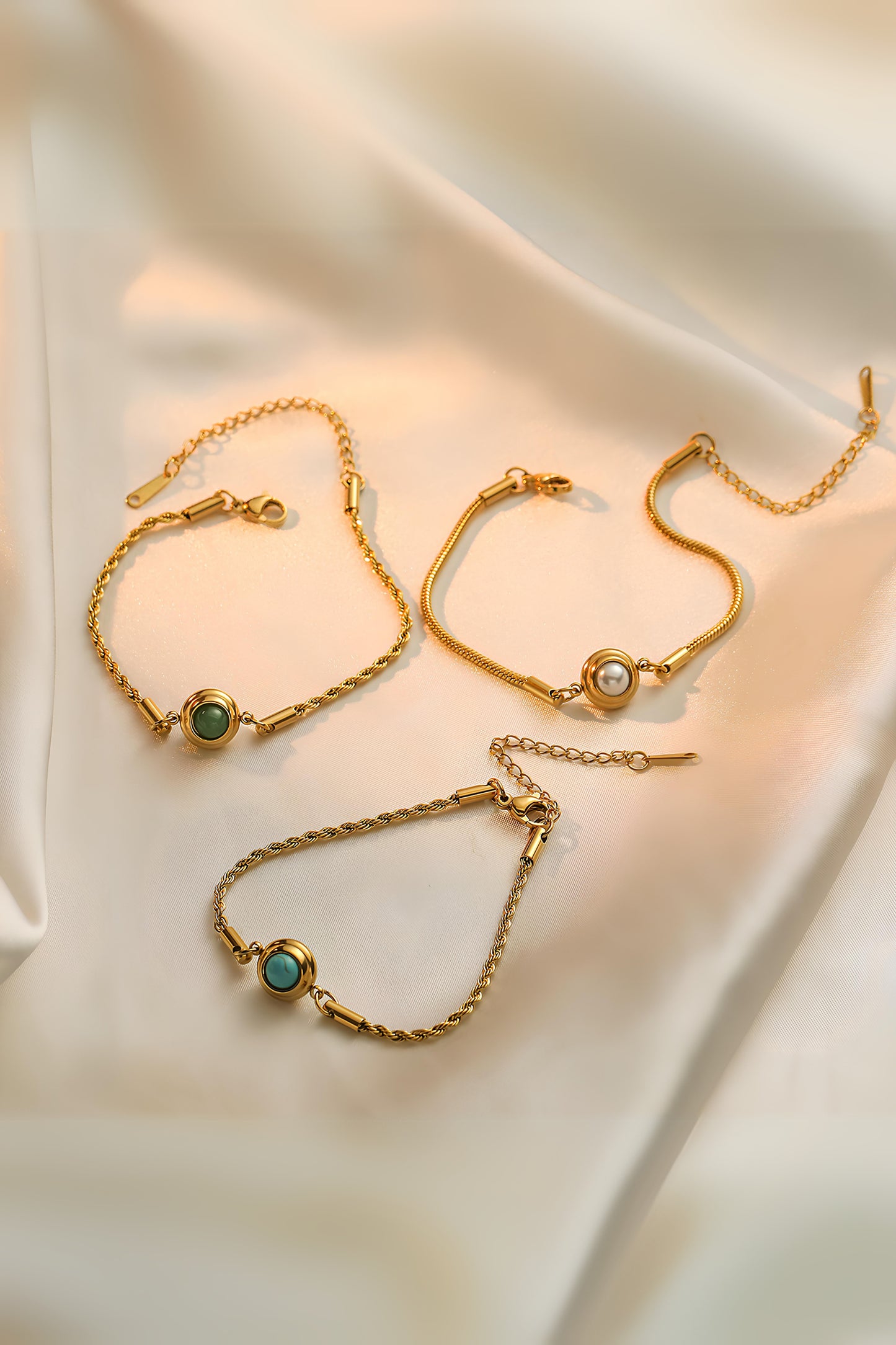 Border turquoise bracelet