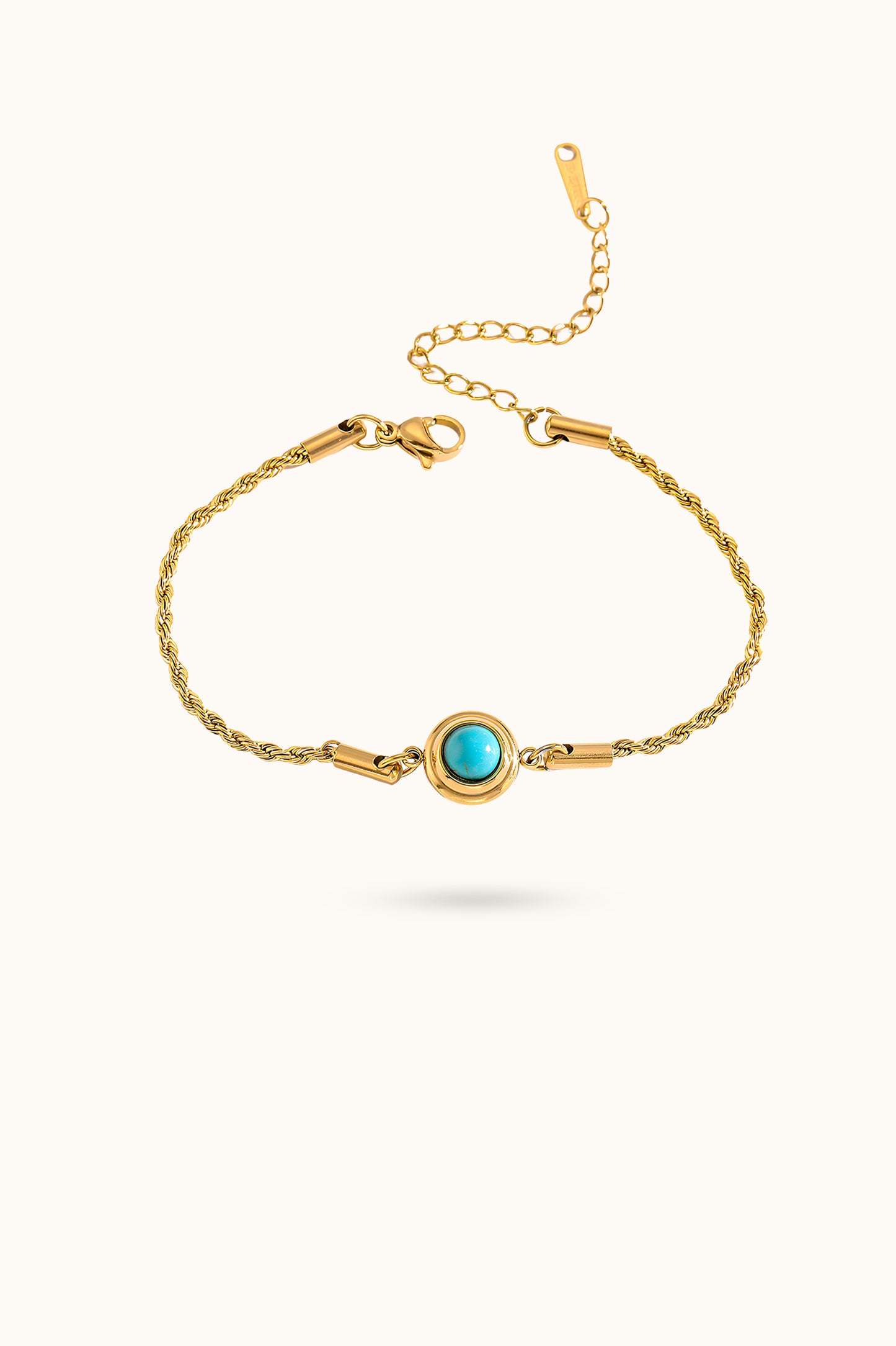 Border turquoise bracelet