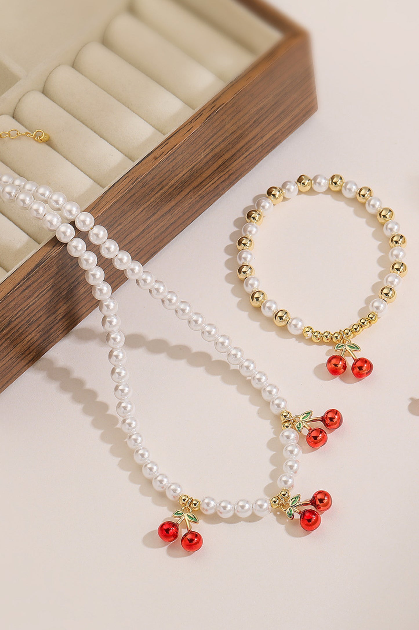 Cherry Charm Bracelet