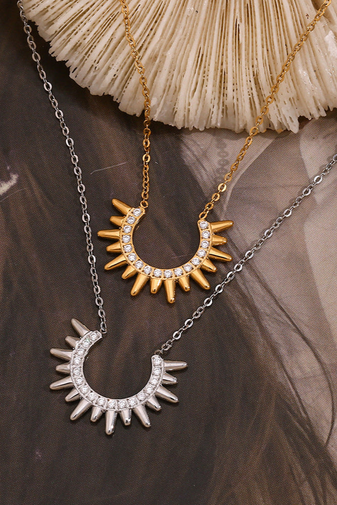 Chieftain Headdress Pendant Necklace