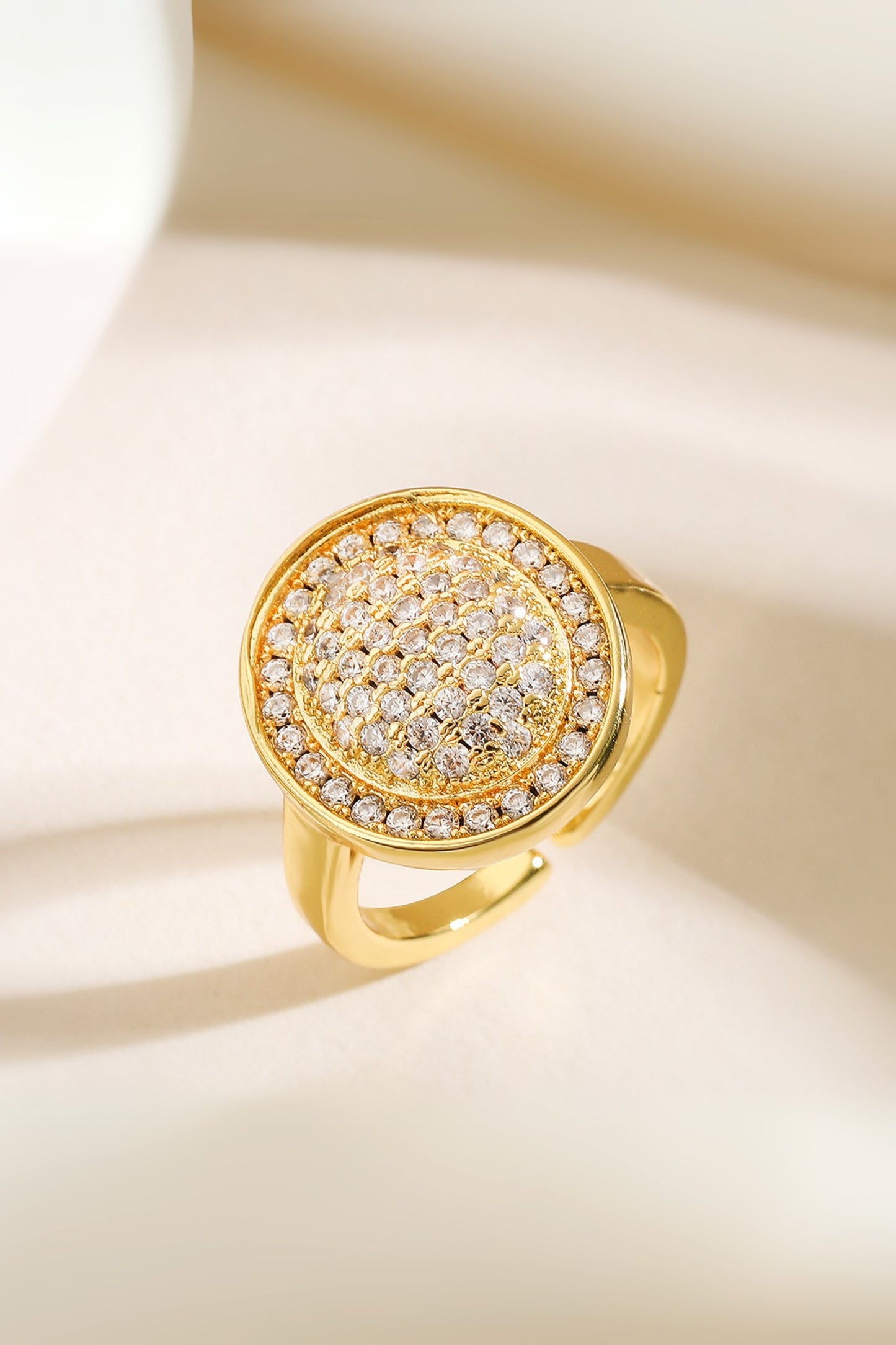 Circle Diamond Ring