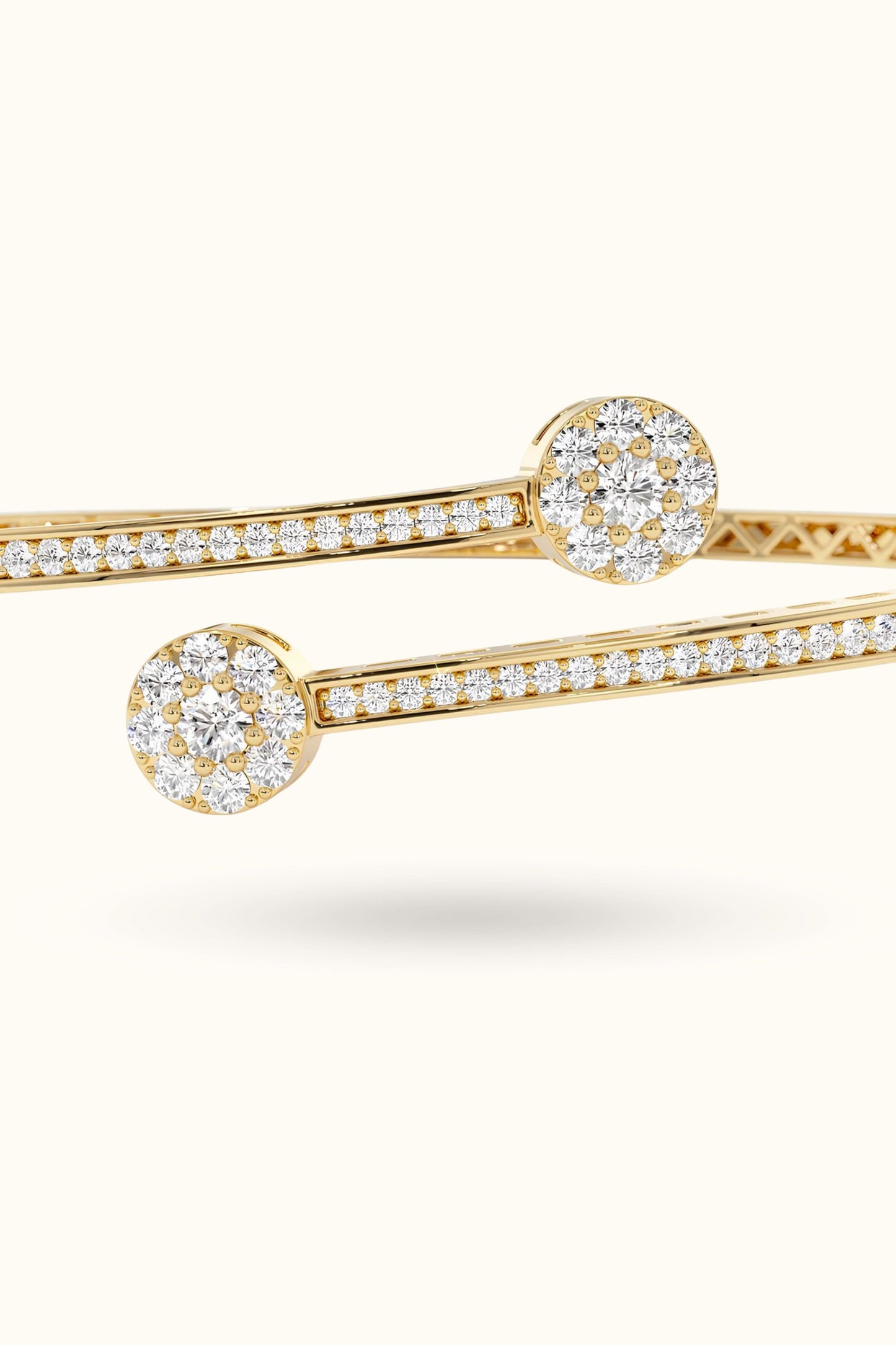 Cluster Diamond Bracelet