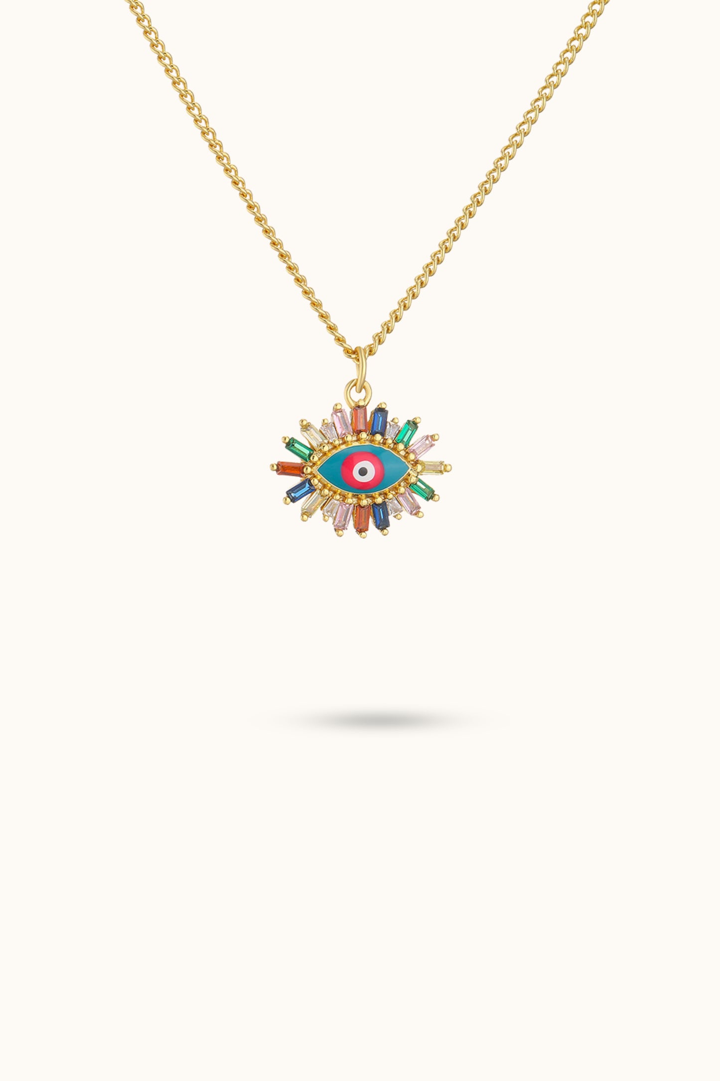 Colored Diamond All-Seeing Eye