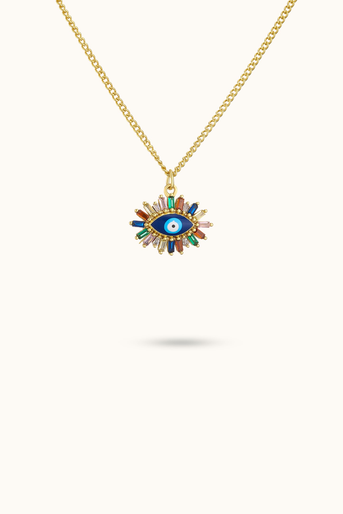 Colored Diamond All-Seeing Eye