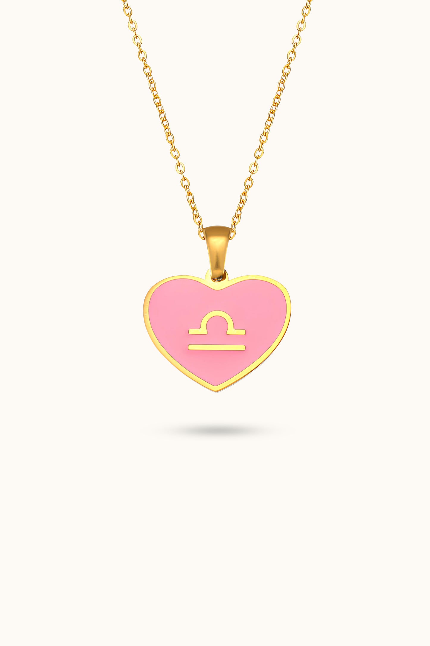 Colorful Heart-shaped Necklace