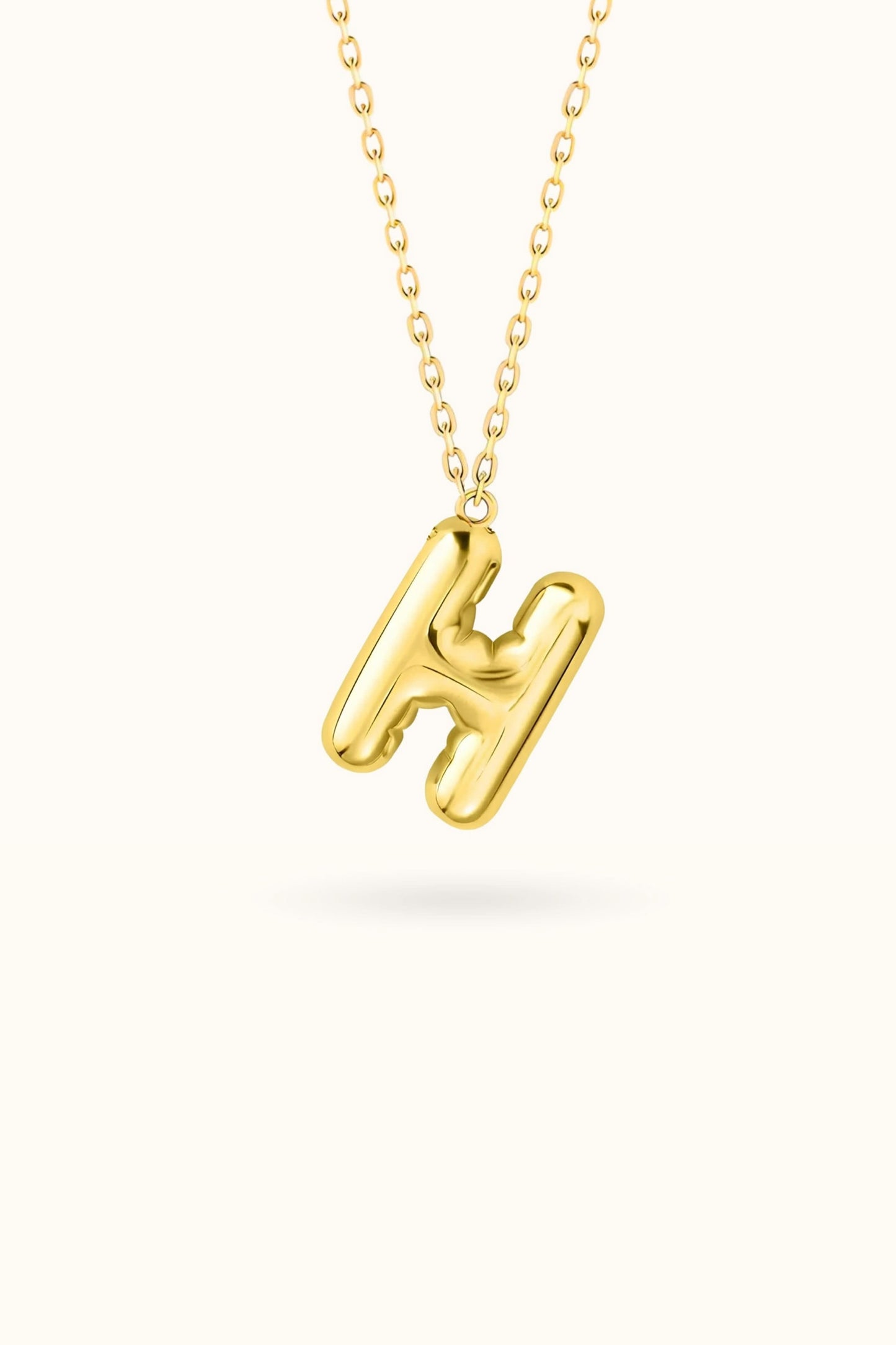 Balloon Initial Necklace
