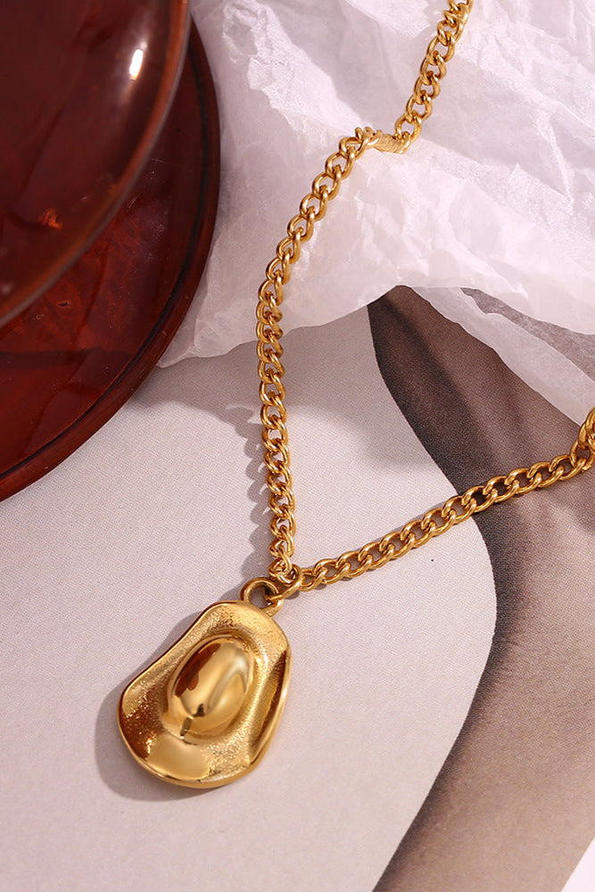 Cowboy hat pendant necklace