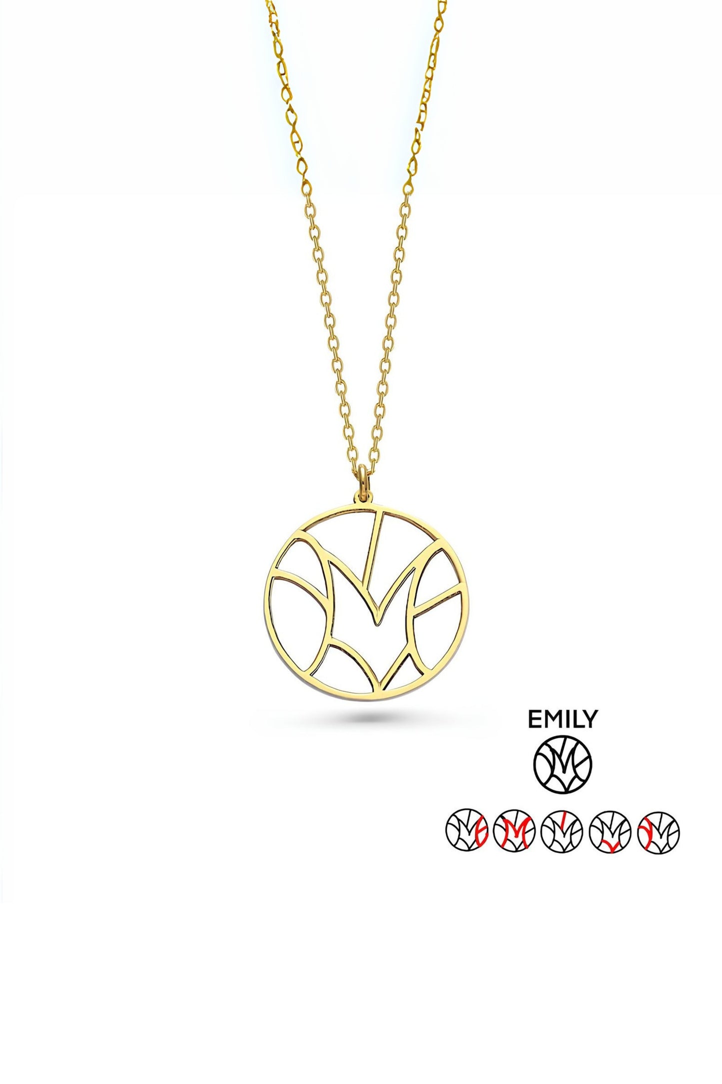 Cycle Monogram Name Jewerly