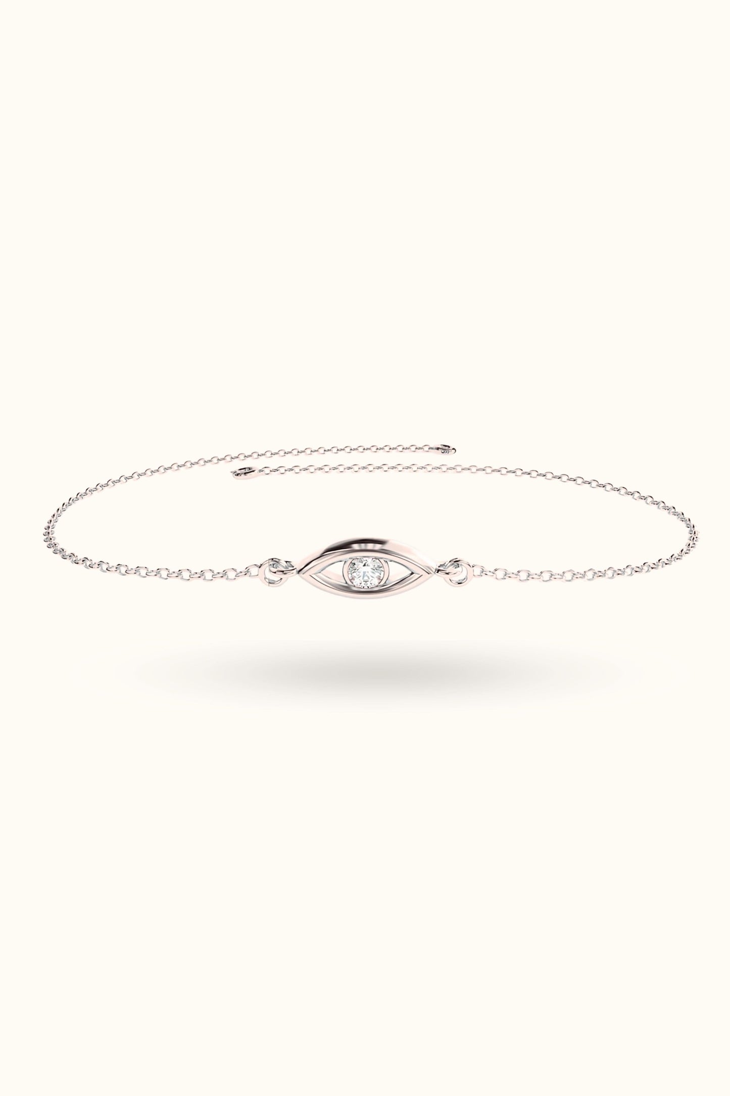 Diamond All Evil Eye Bracelet