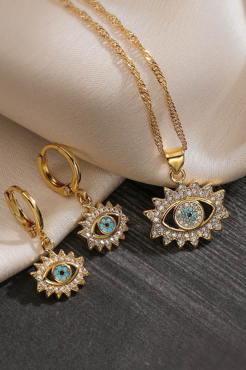 Diamond All Seeing Eye Necklace