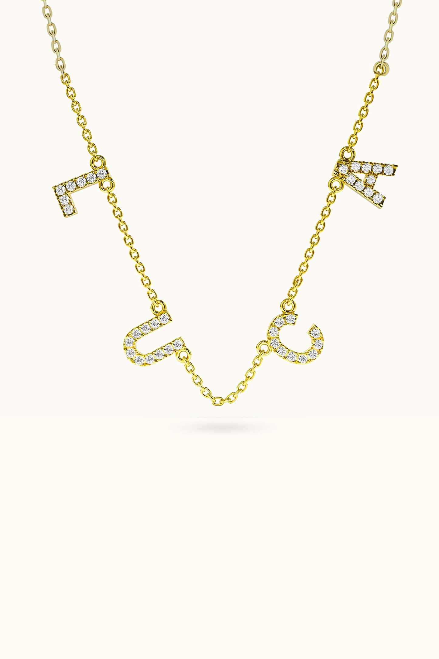 Diamond Name Necklace