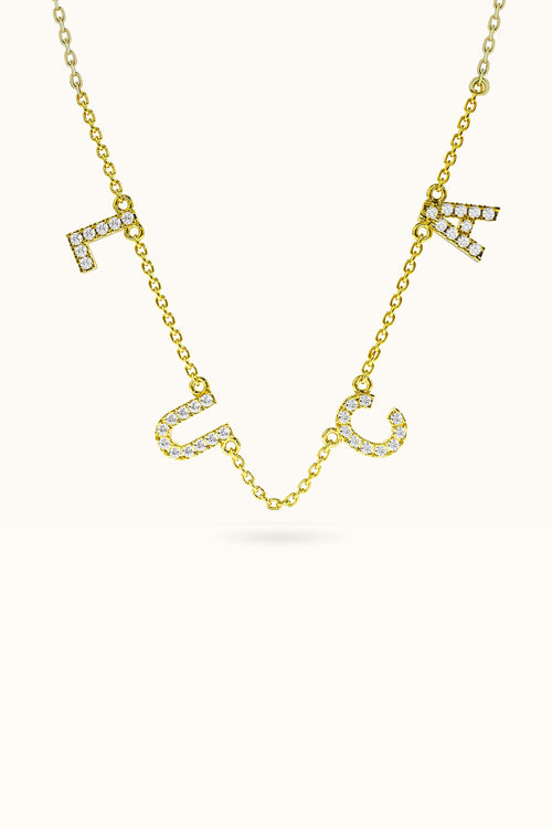 Diamond Name Necklace