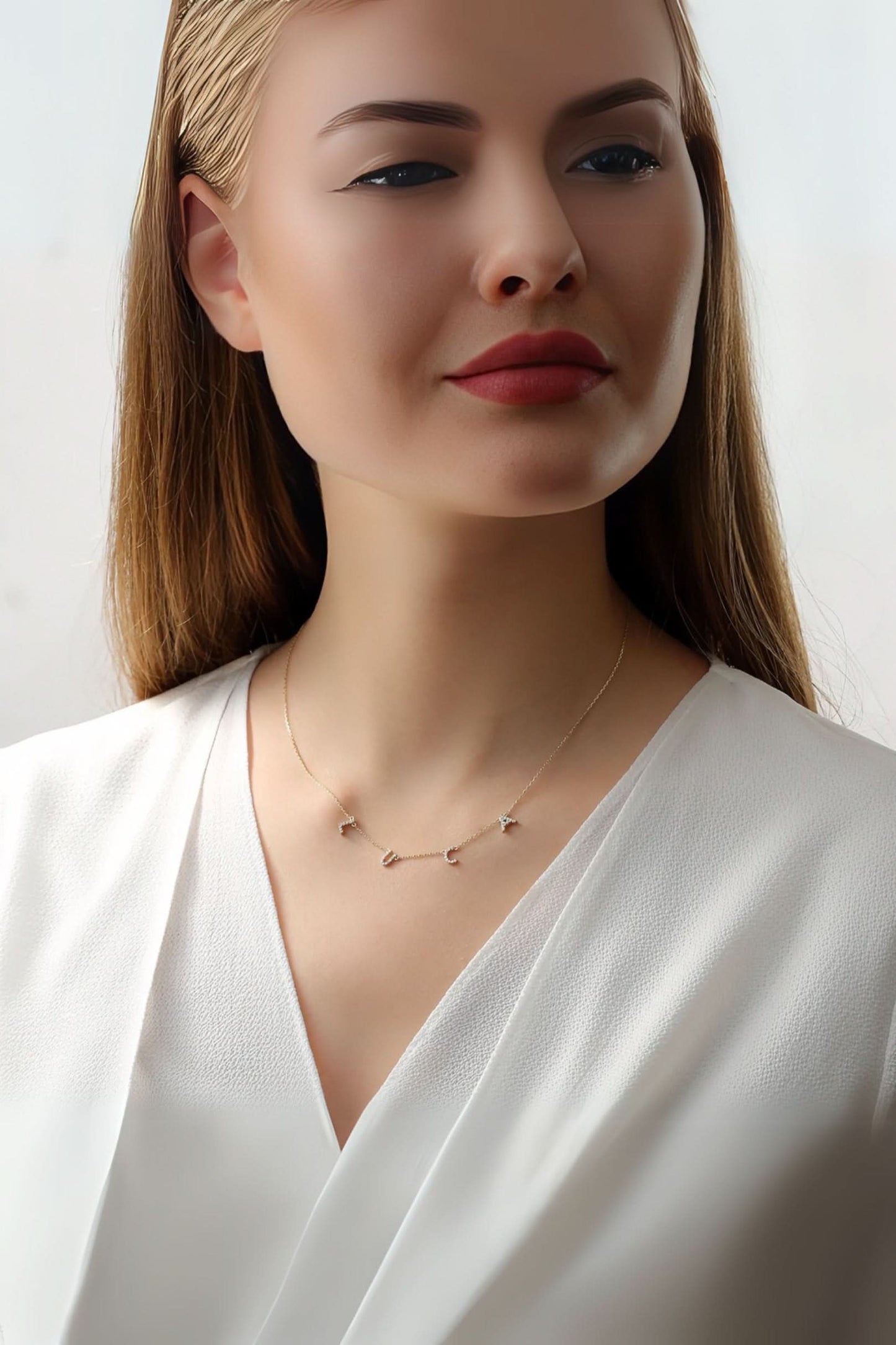 Diamond Name Necklace