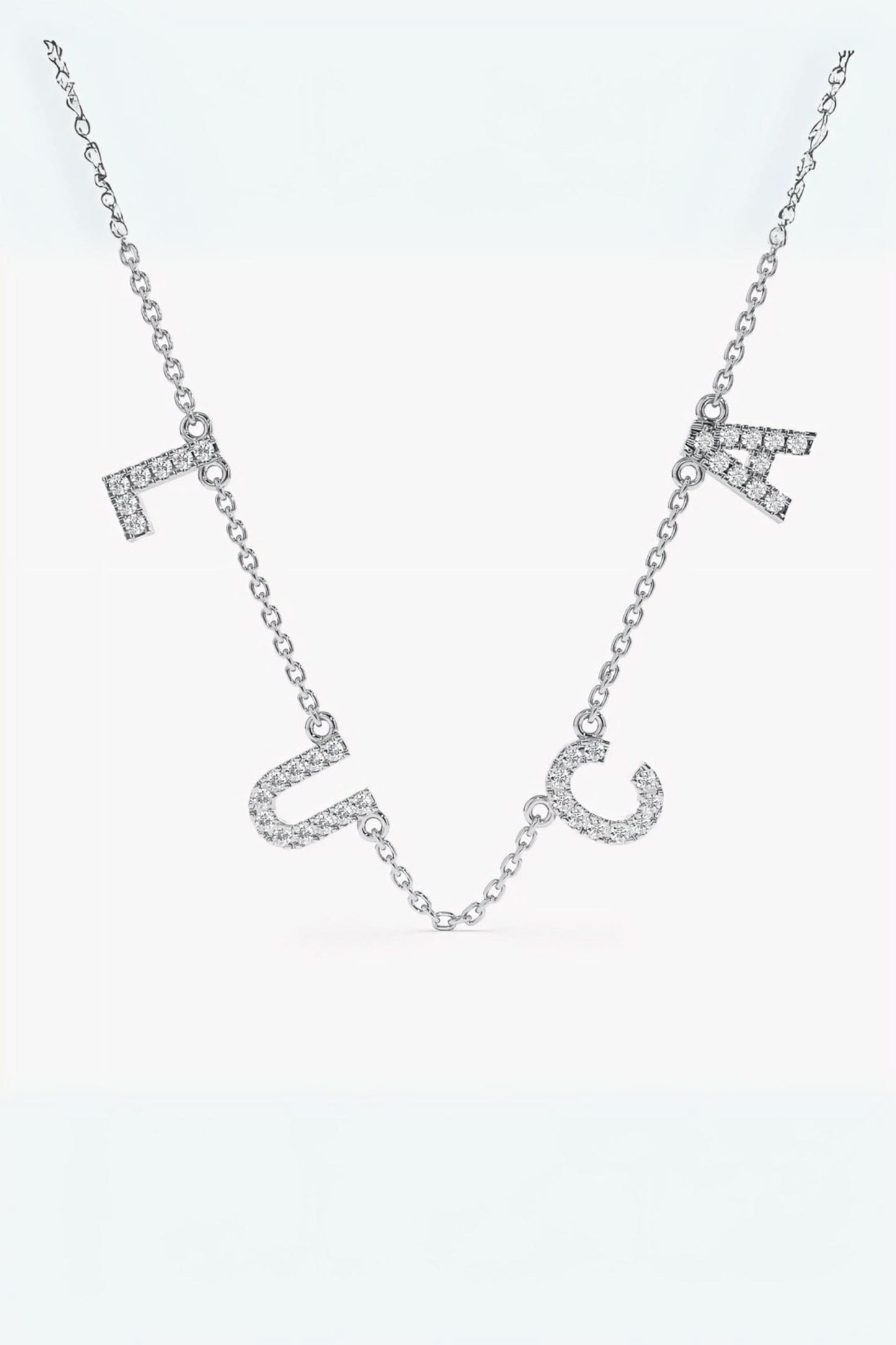 Diamond Name Necklace