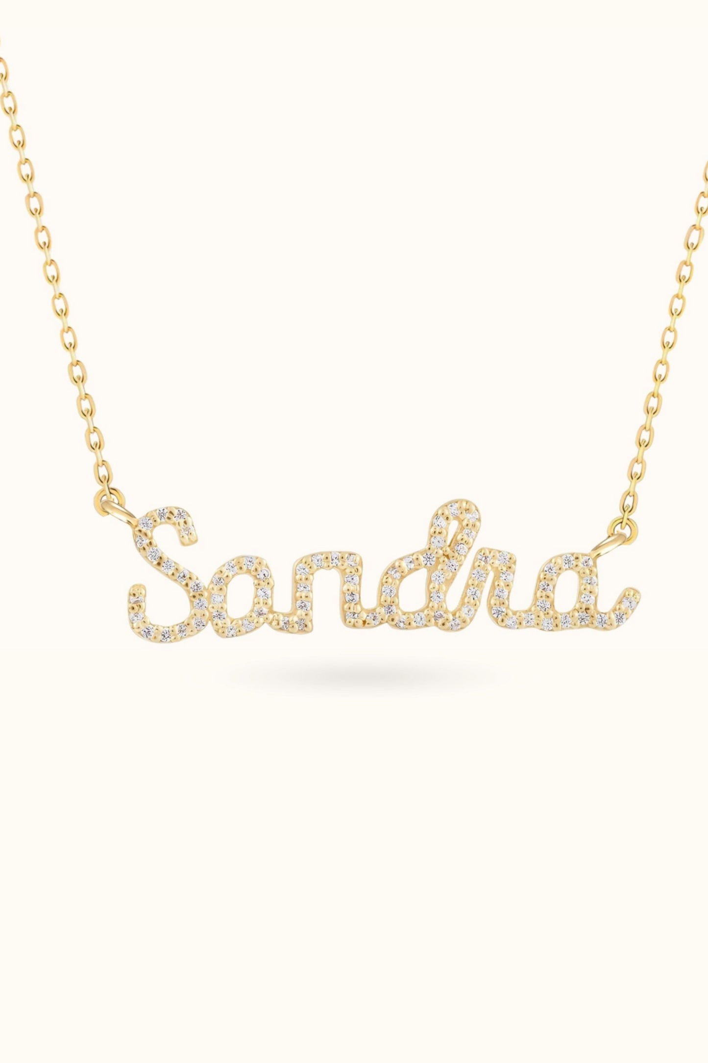 Diamond Name Necklace