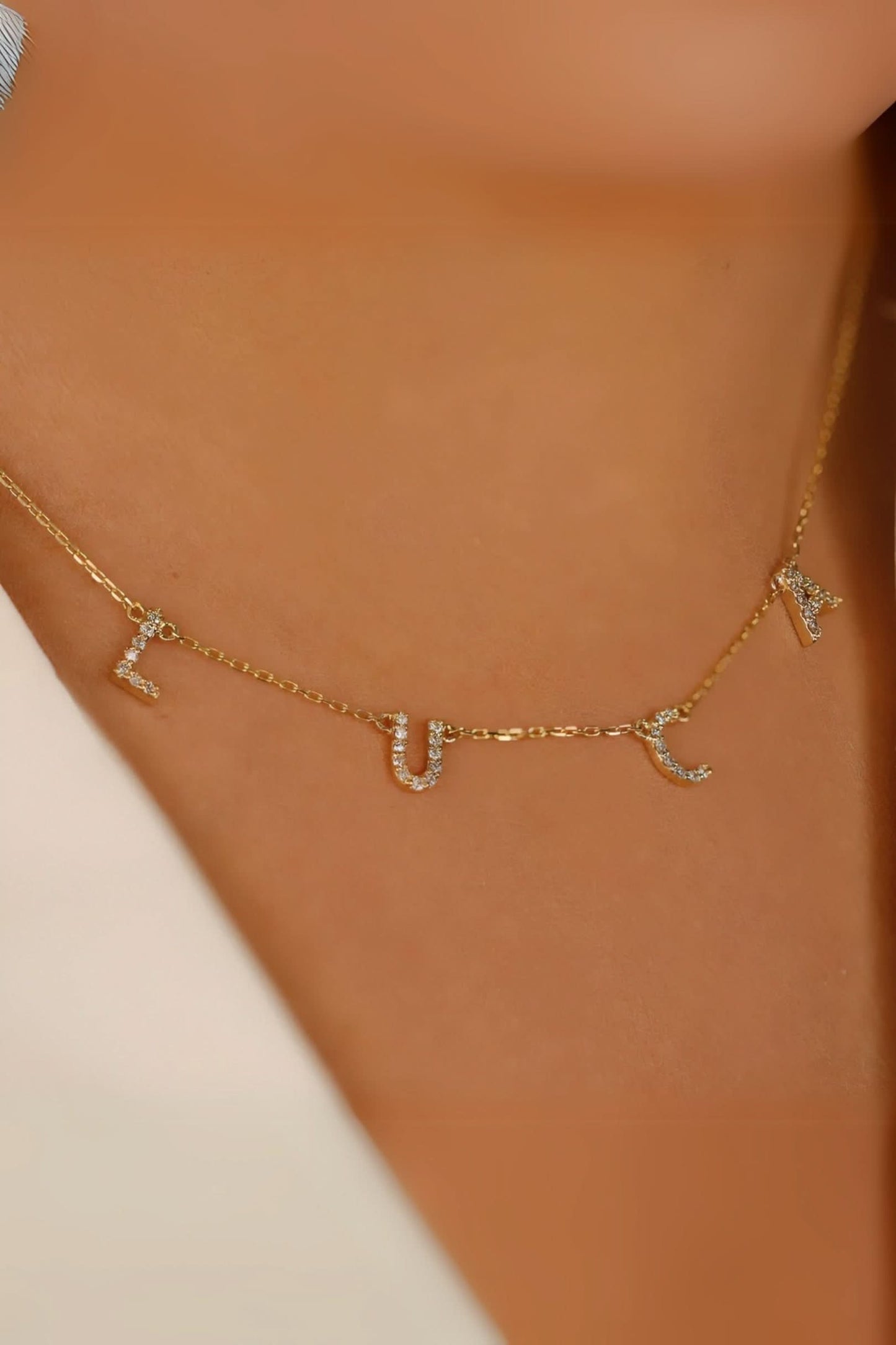 Diamond Name Necklace