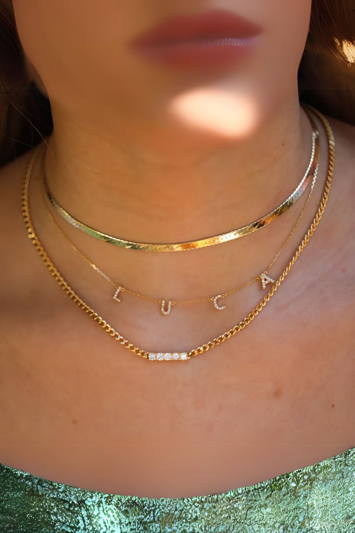 Diamond Name Necklace