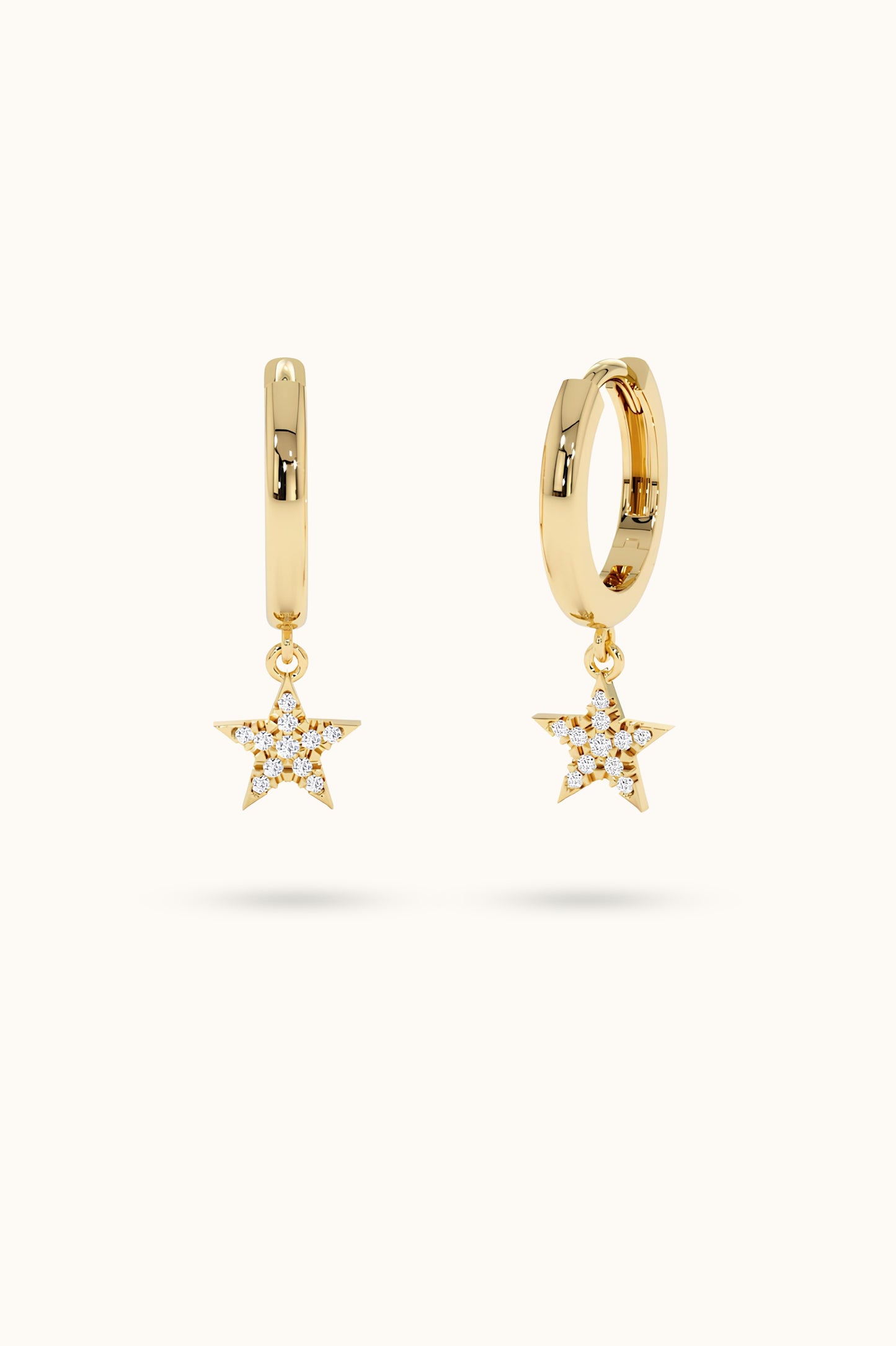Diamond Star Earring