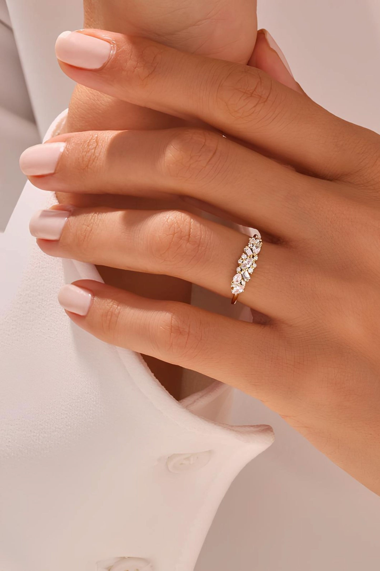Engagement Multi-Cut Wedding Diamond Ring