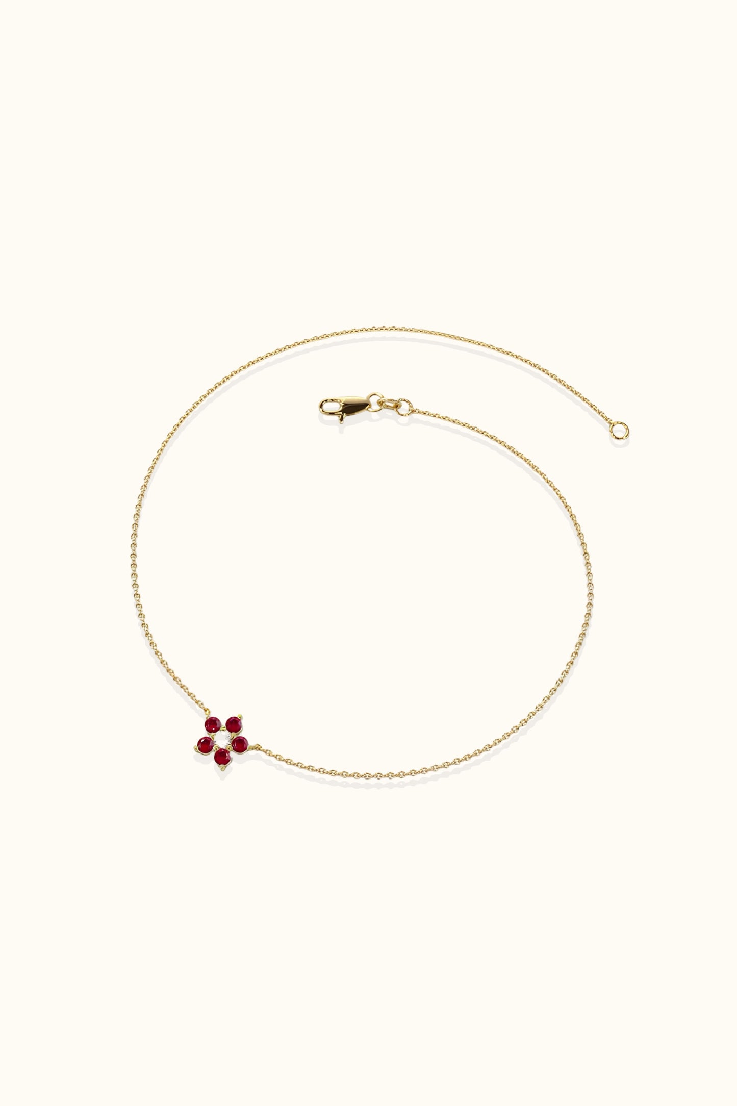 Flower Diamond Bracelet