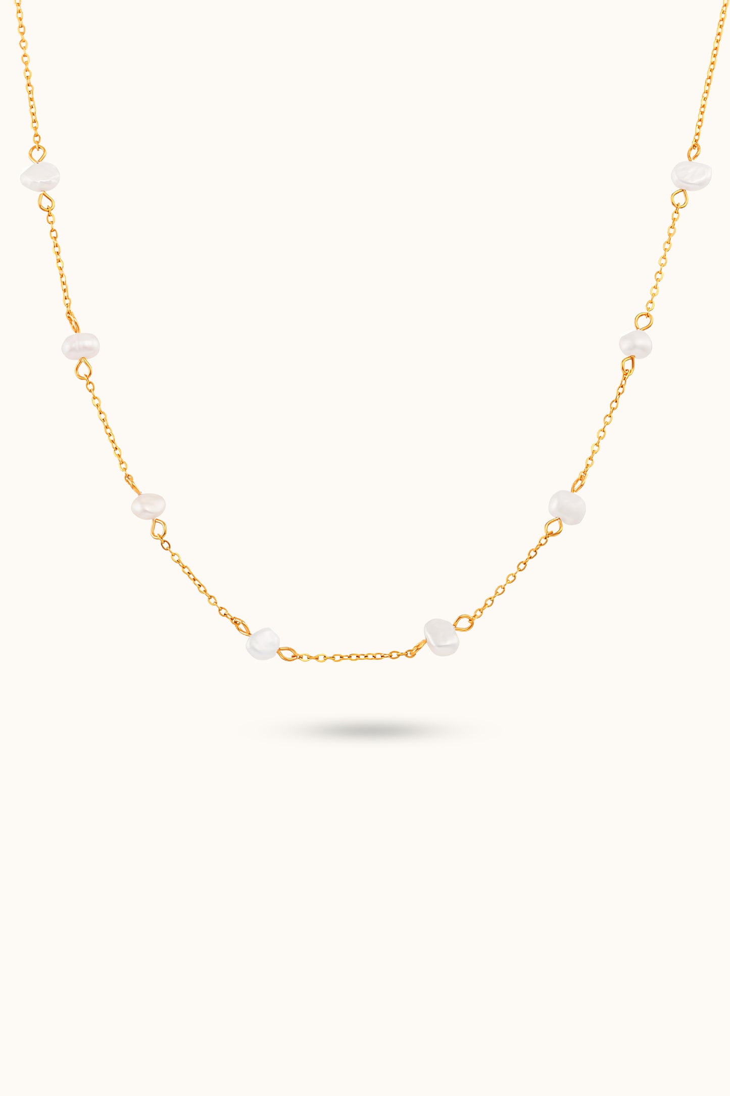 Freshwater Pearl Chain Necklace