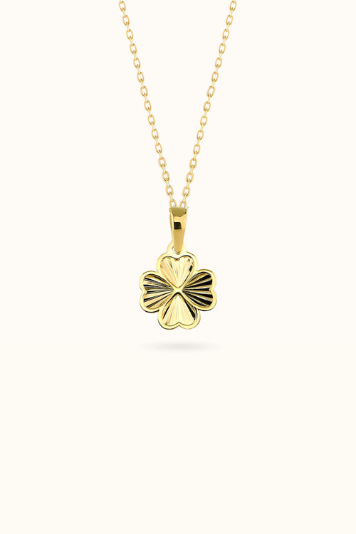 Gold Clover Necklace