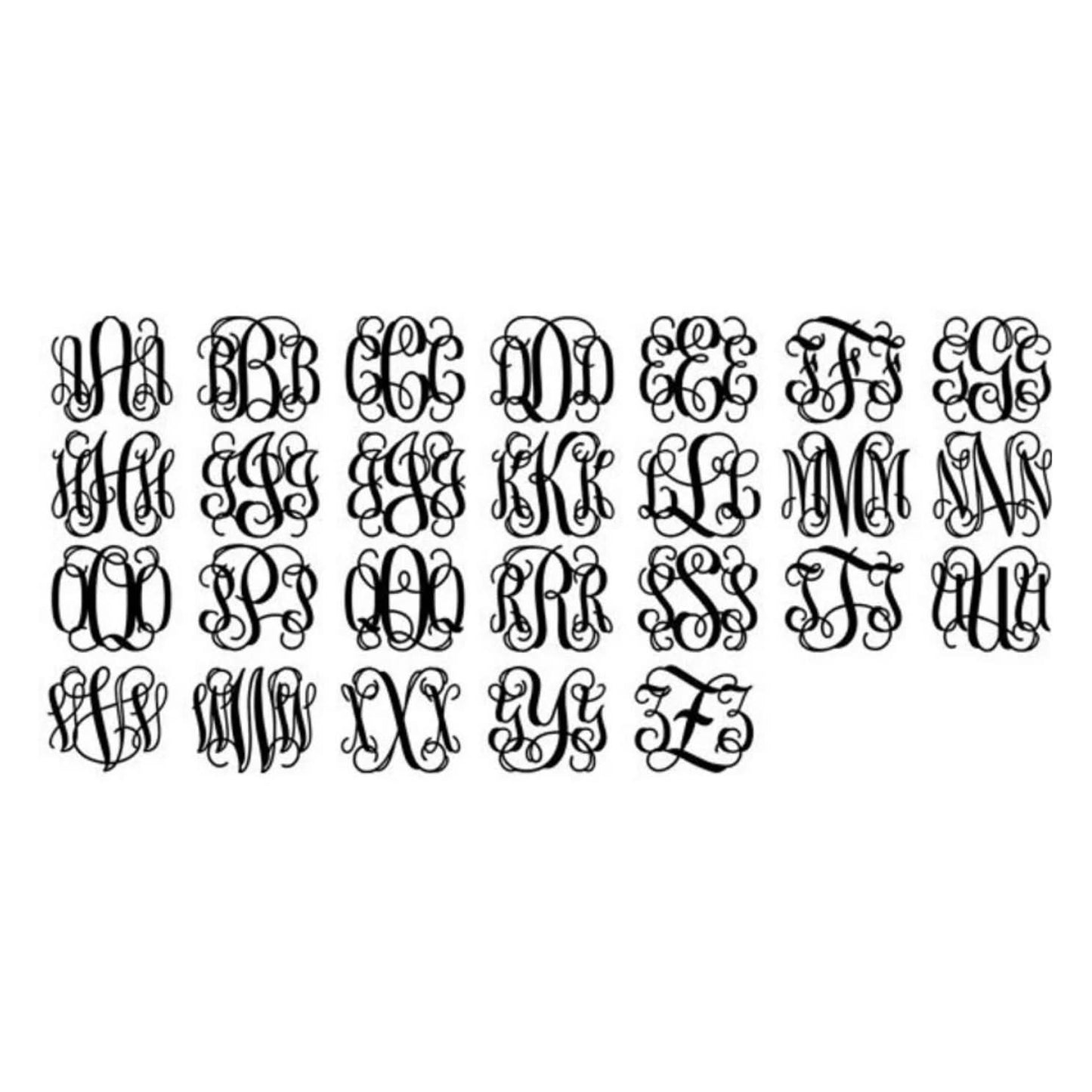 Gothic Name Ring