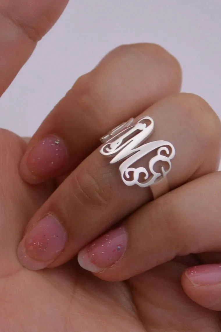 Gothic Name Ring