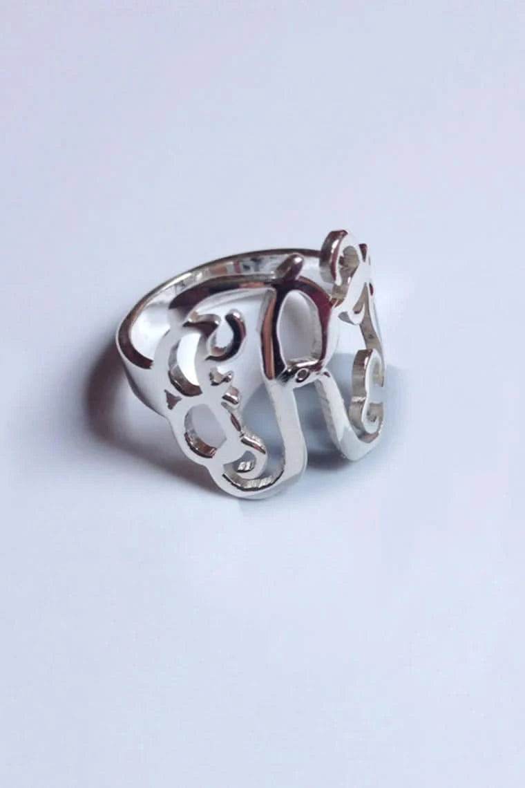 Gothic Name Ring