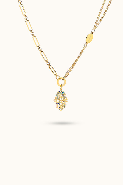 Hand of Fatima Pendant Necklace