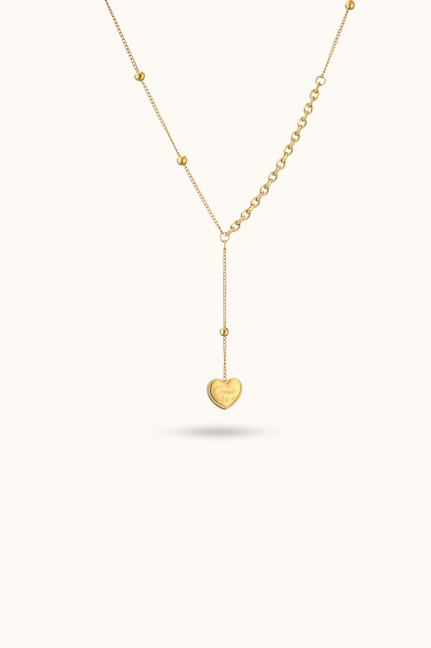 Love Heart in Pendant Necklace