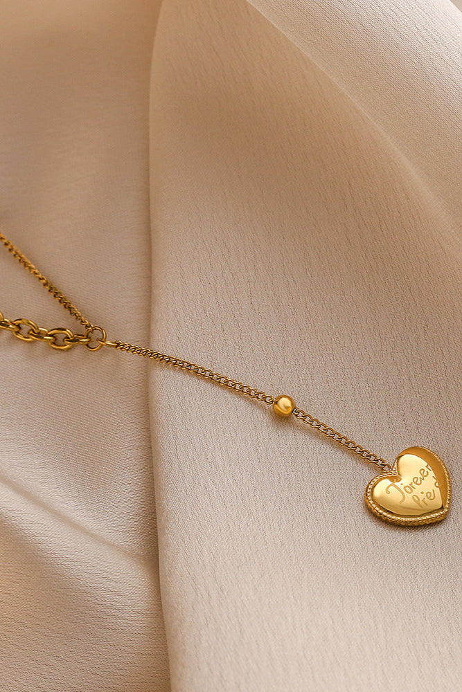 Love Heart in Pendant Necklace