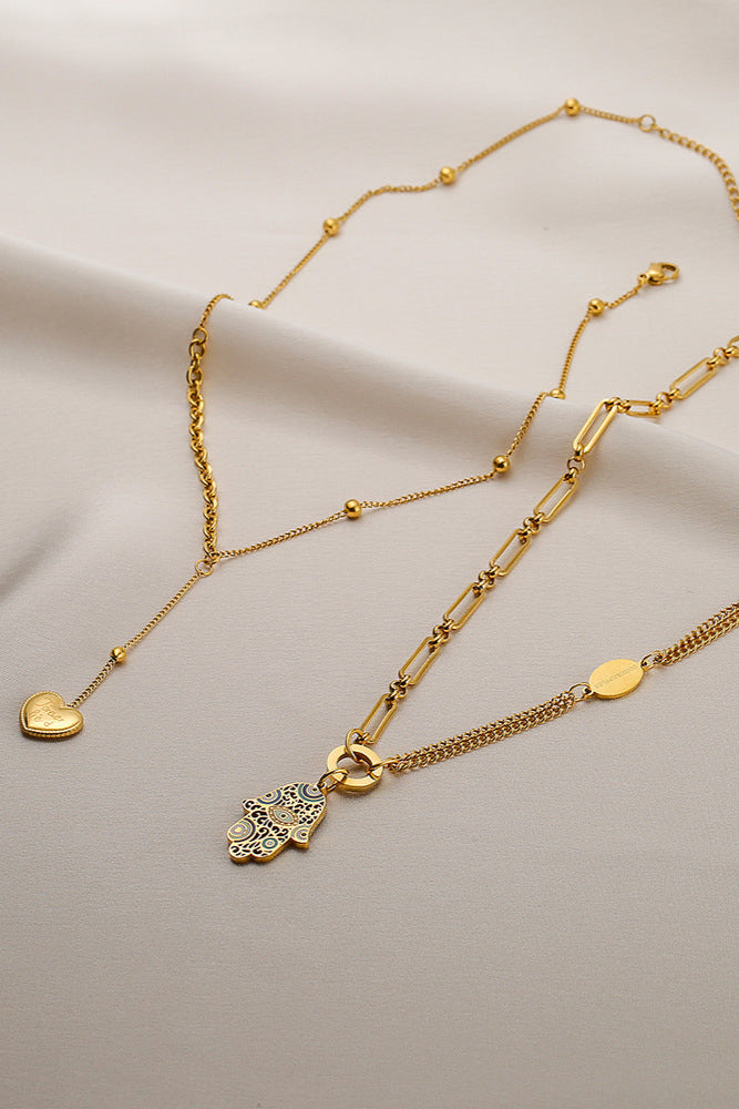 Love Heart in Pendant Necklace